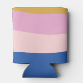 Blauw Roze Geel Schattige Speels Aangepast Baby sh Blikjeskoeler (Achterkant)