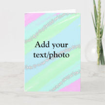 Blauw roze groene glitters glans pastel voeg naam