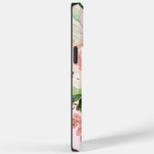 Blauw Roze Hydrangea Pioenlente Bloem Bloemen Case-Mate iPhone Case (Achterkant / Rechts)