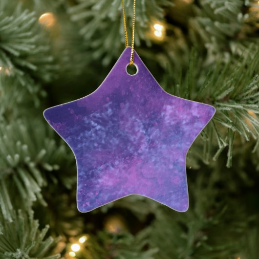 blauw roze keramische decoratie (Boom)