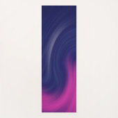 Blauw roze kleurverloop yogamat (Voorkant)