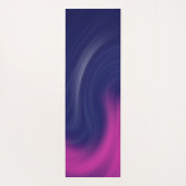 Blauw roze kleurverloop yogamat (Achterkant)