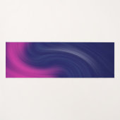 Blauw roze kleurverloop yogamat (Voorkant (horizontaal))