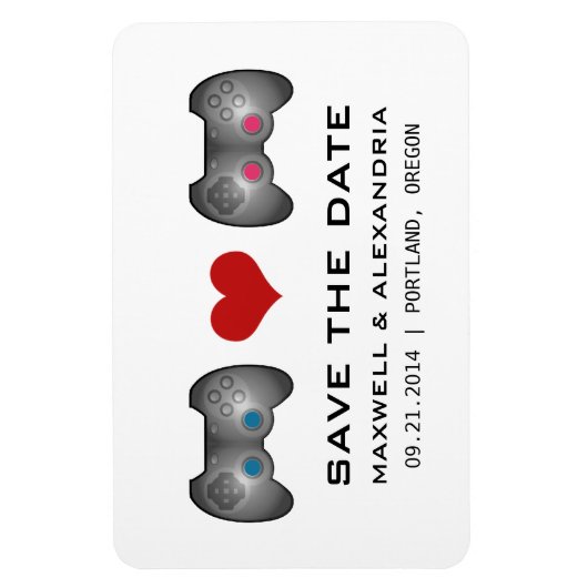 Blauw roze komezelaar Opslaan Datum magneet (Verticaal)