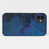 blauw roze marmer Hoesje-Mate Tough Apple Case-Mate iPhone Case (Achterkant (horizontaal))
