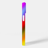 Blauw roze ombre waterverf abstract pastel regenbo Case-Mate iPhone case (Achterkant / Rechts)