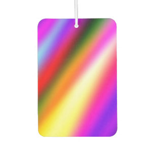 Blauw roze ombre waterverf abstract pastel regenbo luchtverfrisser