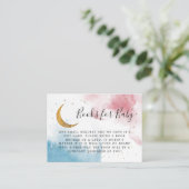 Blauw roze over de aanvraag voor het motorboek informatiekaartje (Staand voorkant)