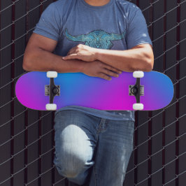 Blauw roze Paarse Kleurrijke 4Joey Persoonlijk Skateboard