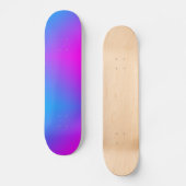Blauw roze Paarse Kleurrijke 4Joey Persoonlijk Skateboard (Voorkant)