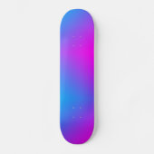 Blauw roze Paarse Kleurrijke 4Joey Persoonlijk Skateboard (Voorkant)