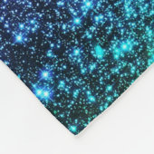 Blauw Roze Paarse Sparkle Deken (Hoek)