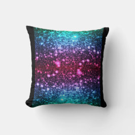 Blauw Roze Paarse Sparkle Pillow Kussen