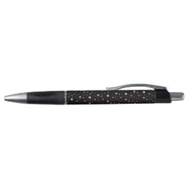 Blauw Roze Paarse Sterren Kosmische Ruimte. Pen