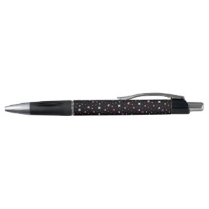 Blauw Roze Paarse Sterren Kosmische Ruimte. Pen