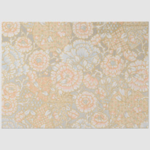 Blauw & Roze Pastel Garden Symphony Tissuepapier