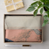  Blauw Roze Peacock Artwork Decoupage Tissuepapier (Geschenk)