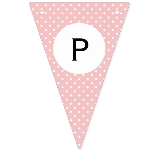 Blauw, roze pokadot Geslacht Bang en Bow Stropdas Vlaggetjes (Derde vlag)