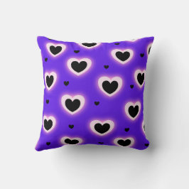 Blauw Roze Schattig Cozy Modern Romantisch Chic Ha Kussen