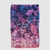 Blauw roze Snoepjes patronen Golfhanddoek (Voorkant)