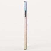 *~* Blauw roze Sparkle Gold Glitter Mermaid Case-Mate iPhone Case (Achterkant/rechts)