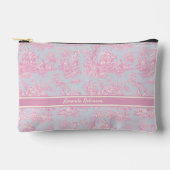  blauw roze Toile de Jouy bedrukt Etui (Voorkant)