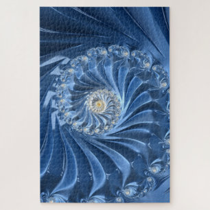 blauw ruitenpuzzel legpuzzel