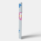  Blauw Russisch Kat & Matisse Bloemen Case-Mate iPhone Case (Achterkant / Rechts)