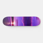Blauw Russisch Sunset Skateboard (Horizontaal)