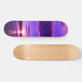 Blauw Russisch Sunset Skateboard (Horizontaal)