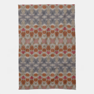 Blauw Rust Rood Theedoek