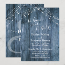 Blauw Rustiek Hout & Lichten Om Vast te Houden