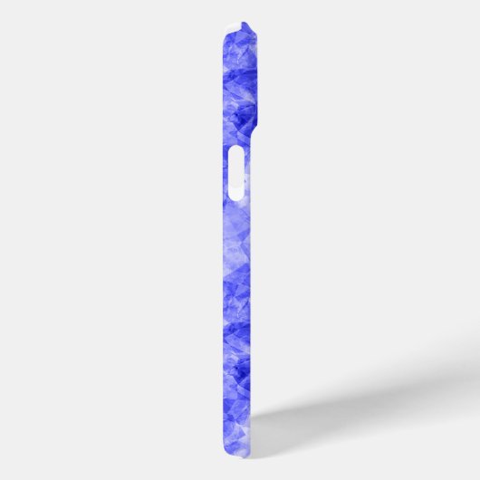 Blauw ruw textiel Case-Mate iPhone case (Achterkant / Rechts)