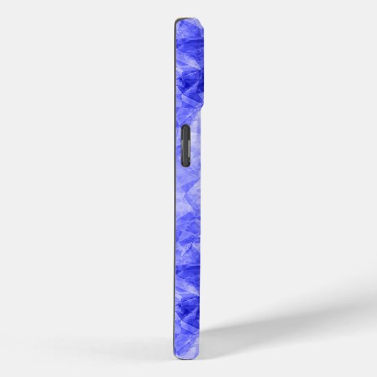 Blauw ruw textiel Case-Mate iPhone case (Achterkant / Rechts)