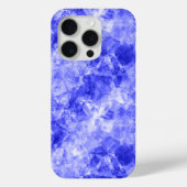 Blauw ruw textiel Case-Mate iPhone case (Achterkant)