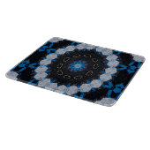 Blauw 's ochtends en 's nachts snijplank (Hoek)