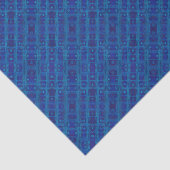 Blauw saffierweefsel, naadloos geometrisch patroon tissuepapier (Detail)