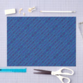 Blauw saffierweefsel, naadloos geometrisch patroon tissuepapier (Craft)