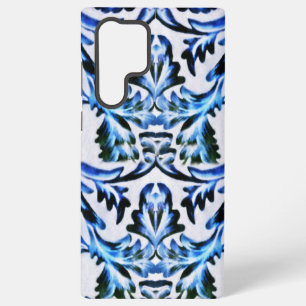 Blauw Samsung Galaxy-Hoesje met schuifwiel Galaxy Hoesje