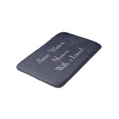 Blauw Save Water Douche Met Vriend Grappig Badmat (Gekanteld)