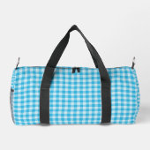 Blauw Schaakbord Patroon Klein Plunjezak (Achterkant)