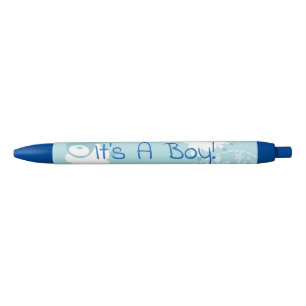 blauw schaap blauwe inkt pen