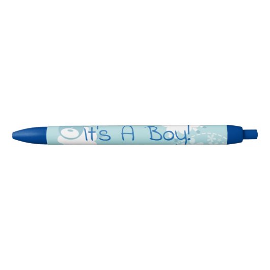 blauw schaap blauwe inkt pen (Voorkant)