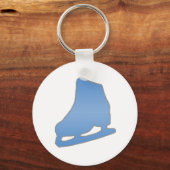 Blauw Schaats afbeelding Sleutelhanger (Voorkant)