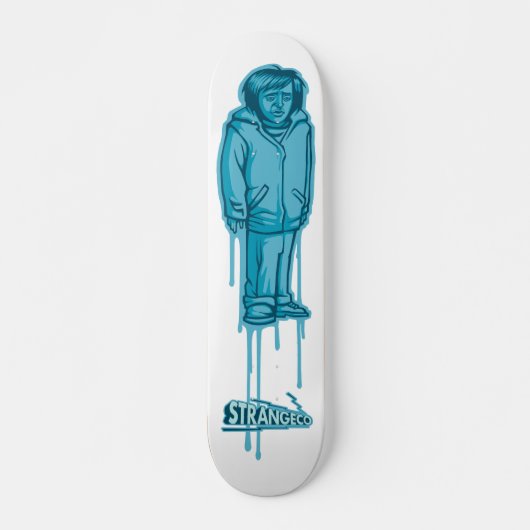 BLAUW Schaats Dek Skateboard (Voorkant)