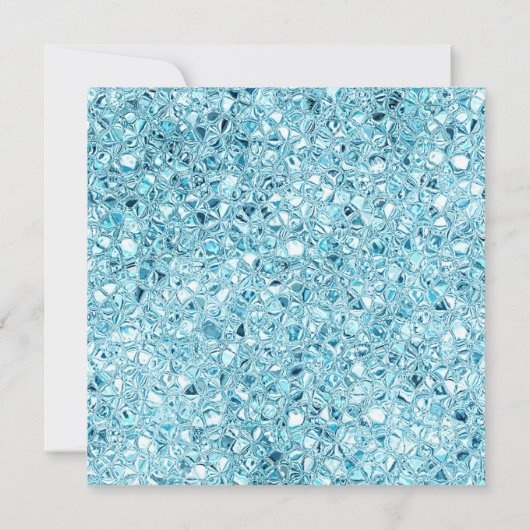 Blauw Schattige Aqeeqah- Aqiqah- Uitnodiging (Achterkant)