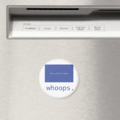 Blauw scherm van de dood - oeps! magneet (Insitu (Vaatwasser))