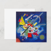 Blauw schilderen | Wassily Kandinsky | (Voorkant / Achterkant)