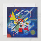 Blauw schilderen | Wassily Kandinsky | (Voorkant)