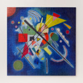 Blauw schilderen | Wassily Kandinsky | Legpuzzel (Horizontaal)